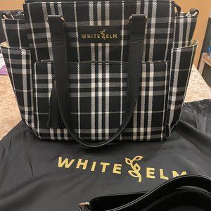 White Elm Gemini Mini Convertible Backpack - Plaid